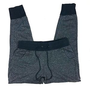 True Religion Pants Joggers Sweatpants Metallic S